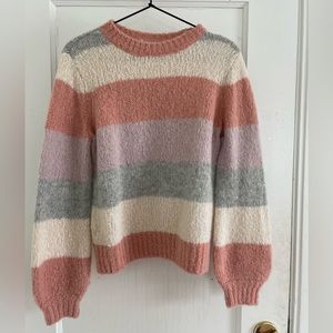 Aritzia striped lennie sweater